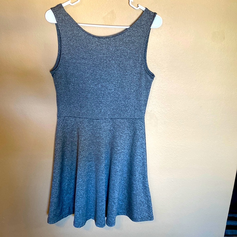 Grey mini dress